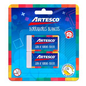 BORRADOR BLANCO CHICO ARTESCO X 2 UND