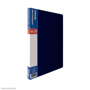 CARPETA PARA PRECIO ARTESCO A4 NEGRO X 10 FUNDAS