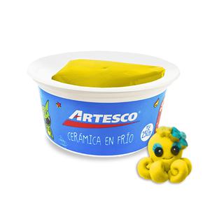 CERÁMICA EN FRÍO ARTESCO AMARILLO 250 G
