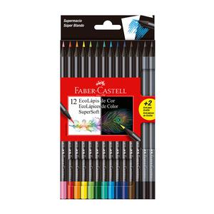 COLORES LARGOS FABER CASTELL SUPERSOFT X 12 UND