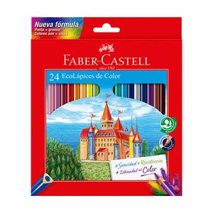 COLORES LARGOS FABER CASTELL TRIANGULARES X 24 UND