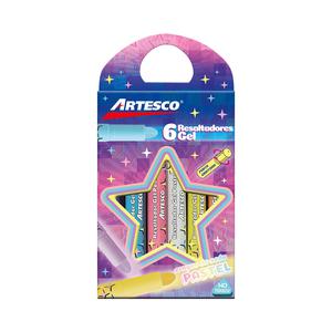 CRAYONES DE SEDA ARTESCO SILKY PASTEL X 6 UND