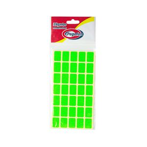 ETIQUETA PARA PRECIO PEGAFAN 1319 VERDE FOSFORESCENTE SOBRE X 500 UND