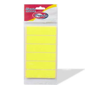 ETIQUETA ADHESIVA PEGAFAN FILE 2476 AMARILLO SOBRE X 100 UND