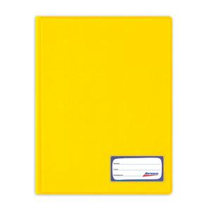 FOLDER ARTESCO A4 AMARILLO DOBLE TAPA CON GUSANO