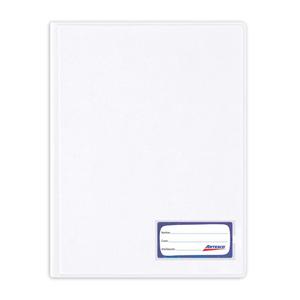FOLDER ARTESCO A4 BLANCO DOBLE TAPA CON GUSANO