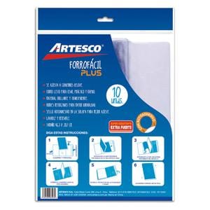 FORRO FÁCIL ARTESCO PLUS BOLSA X 10 UND
