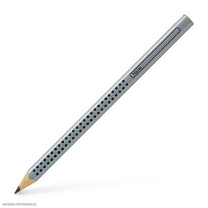 LÁPIZ B JUMBO FABER CASTELL CON GRIP CAJA X 12 UND