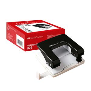 PERFORADOR DE METAL FABER CASTELL U20 20 HOJAS