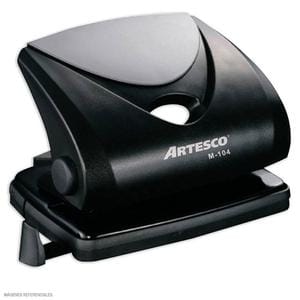 PERFORADOR DELUXE ARTESCO M104 25 HOJAS NEGRO