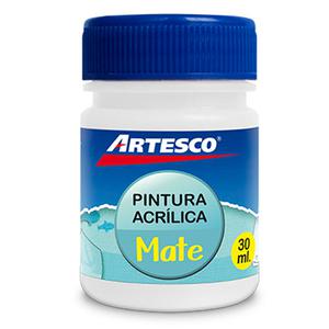 PINTURA ACRÍLICA ARTESCO MATE BLANCO 30 ML
