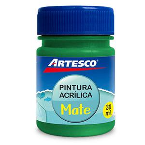 PINTURA ACRÍLICA ARTESCO MATE VERDE 30 ML