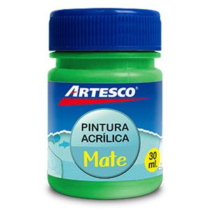 PINTURA ACRÍLICA ARTESCO MATE VERDE CLARO 30 ML