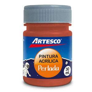 PINTURA ACRÍLICA ARTESCO PERLADA METÁLICA BRONCE 30 ML