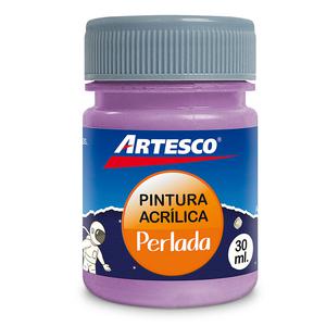 PINTURA ACRÍLICA ARTESCO PERLADA METÁLICA MORADO 30 ML