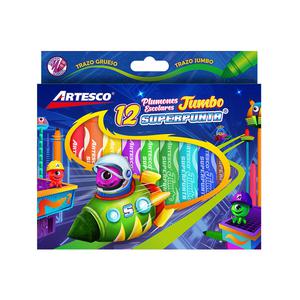 PLUMÓN GRUESO ARTESCO SUPERPUNTA X 12 UND