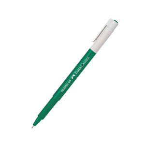 PLUMÓN DELGADO FABER CASTELL FINEPEN 499 VERDE X 1 UND
