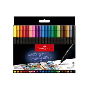 ROTULADOR FABER CASTELL GRIP FINEPEN X 20 UND