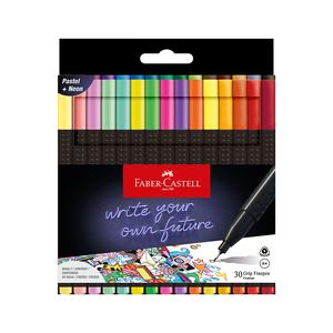 ROTULADOR FABER CASTELL GRIP FINEPEN X 30 UND