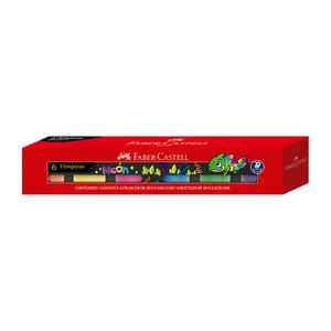 TÉMPERA FABER CASTELL NEÓN X 6 UND