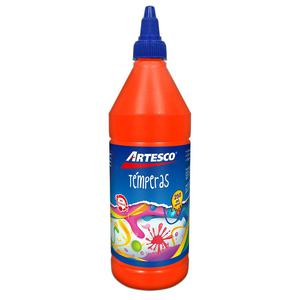 TÉMPERA ARTESCO NARANJA NEÓN 250 ML