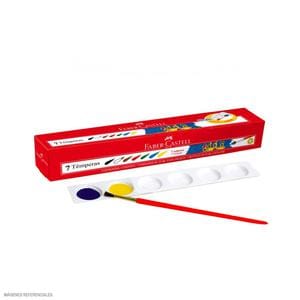 TÉMPERA FABER CASTELL X 7 UND