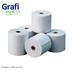 PAPEL CONTOMETRO GRAFIPAPEL TERMICO 55gr. 80x80x13 mm (Paquete x 20 Und.)